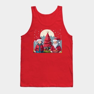 Mr & Mrs Claus Tank Top